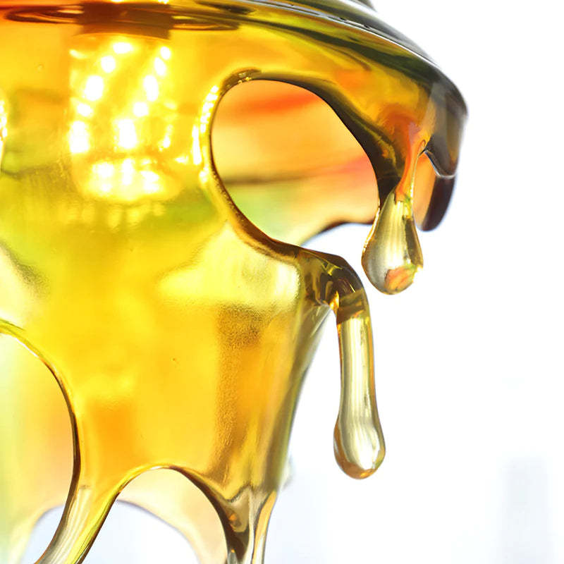 Vintage Colorful Water Drop Pendant Light -Homdiy