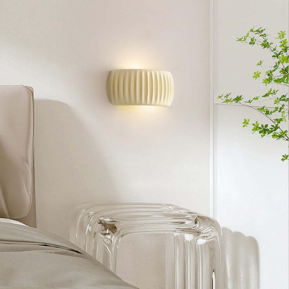 French Macaroon Cream Minimalist Wall Light -Homdiy