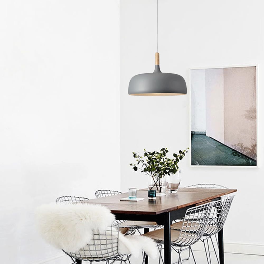 Nordic Stained Cream Small Pendant Lights -Homdiy