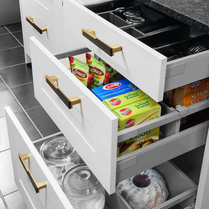 Zinc Alloy Modern Cabinet Handles Drawer Pulls for Kitchen -Homdiy