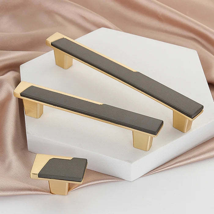 Zinc Alloy Modern Cabinet Handles Drawer Pulls for Kitchen -Homdiy