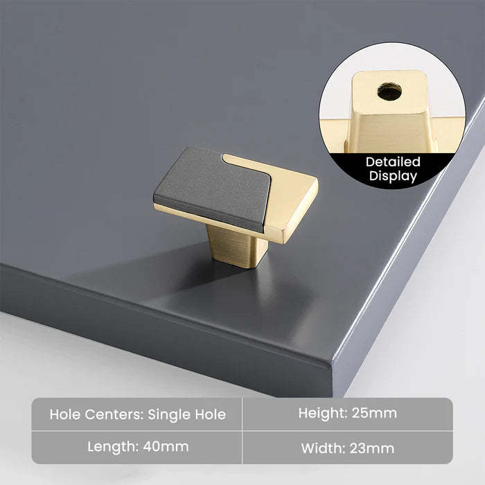 Zinc Alloy Modern Cabinet Handles Drawer Pulls for Kitchen -Homdiy