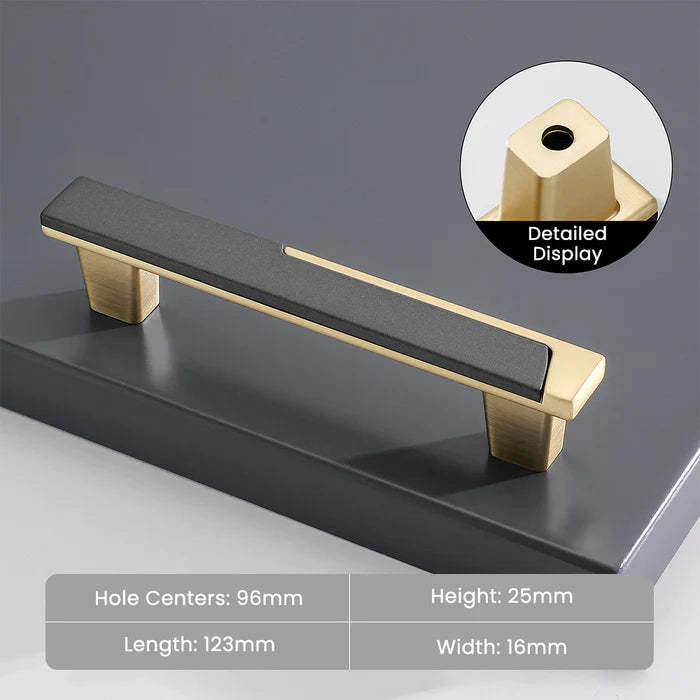 Zinc Alloy Modern Cabinet Handles Drawer Pulls for Kitchen -Homdiy
