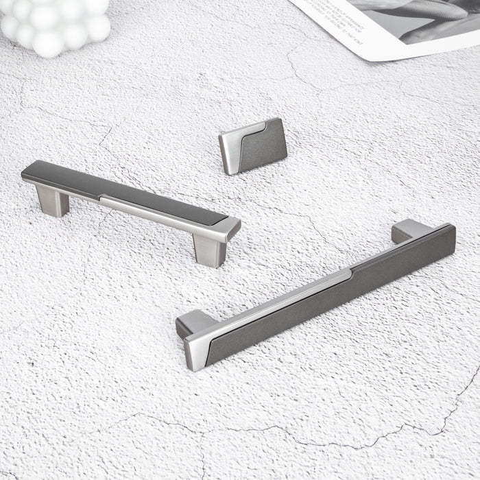 Zinc Alloy Modern Cabinet Handles Drawer Pulls for Kitchen -Homdiy