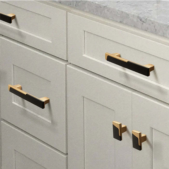 Zinc Alloy Modern Cabinet Handles Drawer Pulls for Kitchen -Homdiy