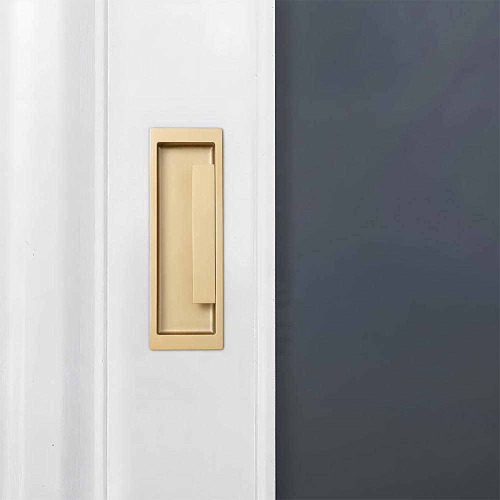 Recessed Cabinet Handles - Gold &Black Kitchen Drawer Pulls