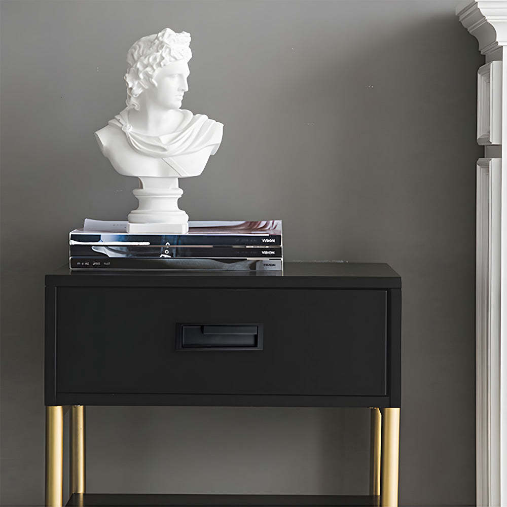Zinc Alloy Recessed Gold Black Kitchen Drawer Pulls