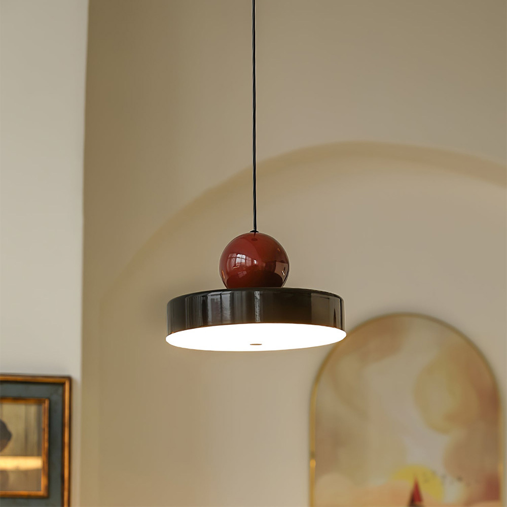 Small Wabi-Sabi LED Dining Room Pendant Light