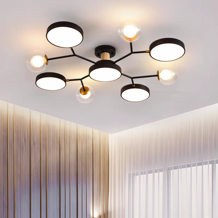 Branch Colorful LED Living Room Ceiling Light
