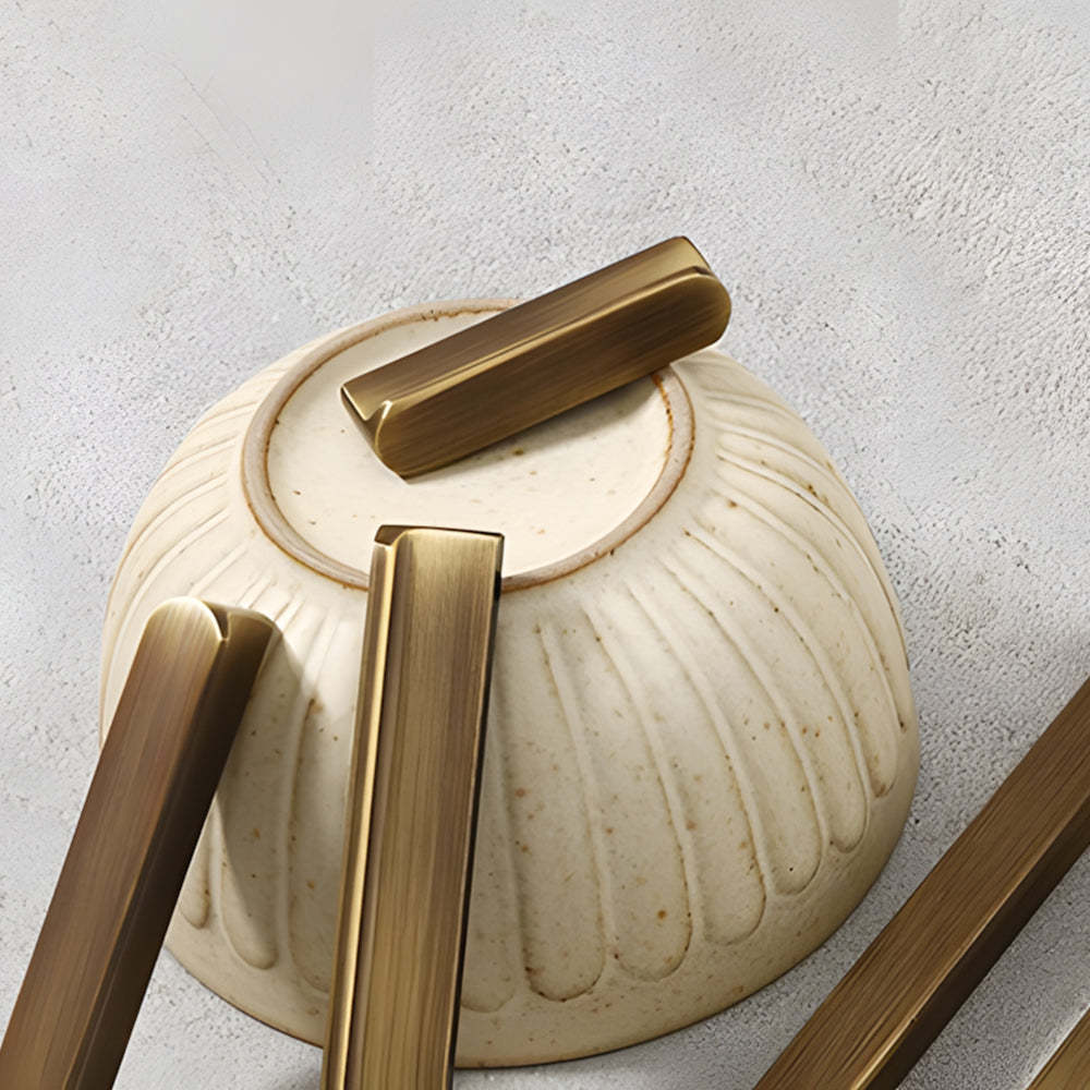 Vintage Bronze Brass Kitchen Cabinet Handles