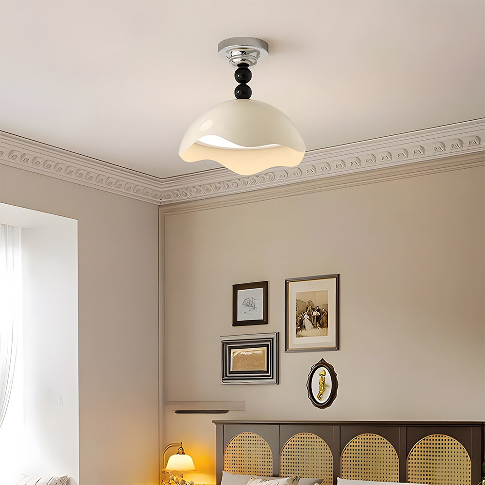 Macaron Corlor Acrylic LED Semi Flush Mount Ceiling Lights​