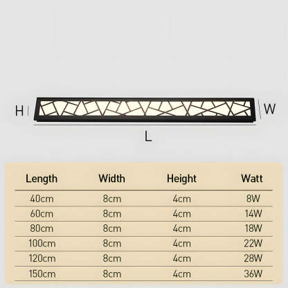 Art Decor Outdoor Waterproof LED Wall Light Sconce IP65