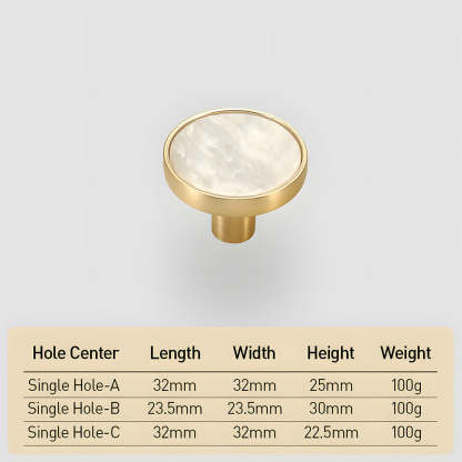 Elegant Exquisite Colored Wardrobe Cabinet Drawer Knob