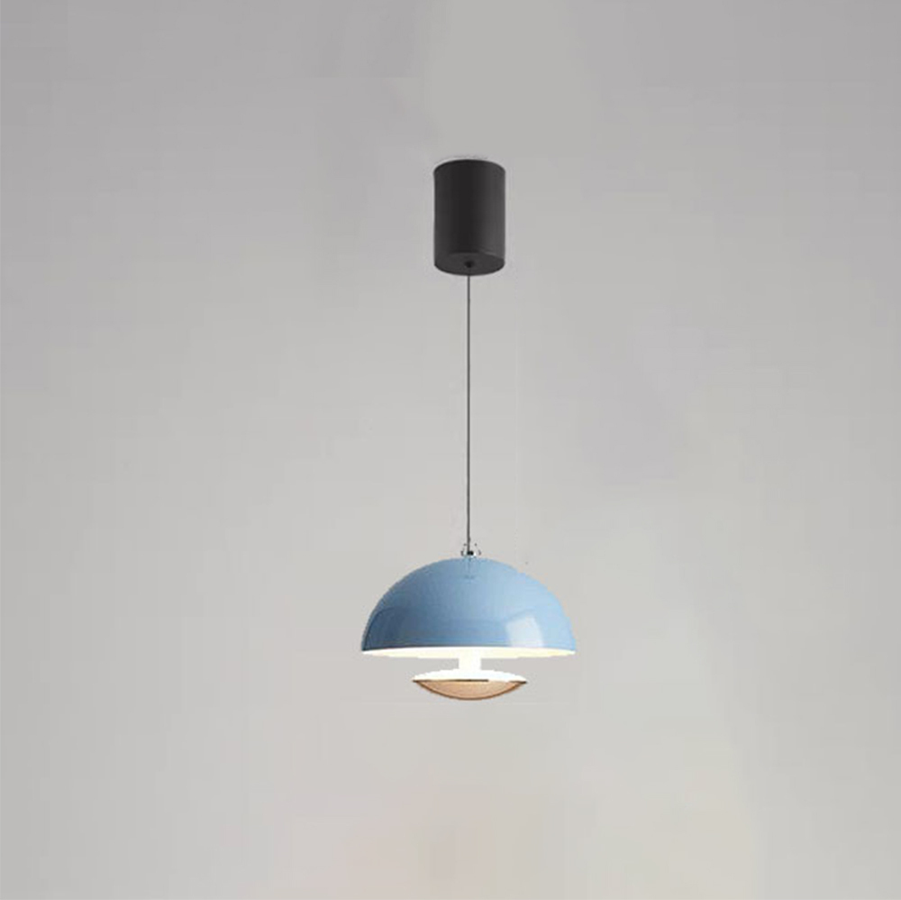 Liftable Hand Sweep Induction Colorful Pendant Light