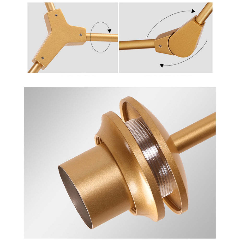 Bifurcation Bubble Glass Sputnik Chandelier -Homdiy