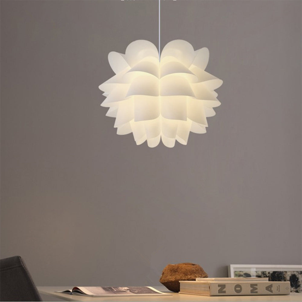 Modern Lotus Flower Shape Lampshade Pendant Chandelier -Homdiy