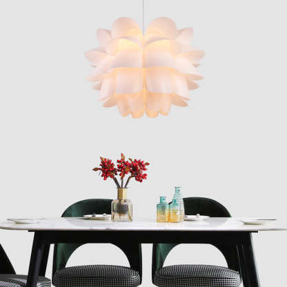 Modern Lotus Flower Shape Lampshade Pendant Chandelier -Homdiy
