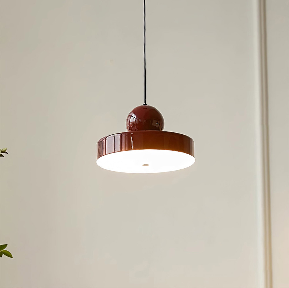 Small Wabi-Sabi LED Dining Room Pendant Light