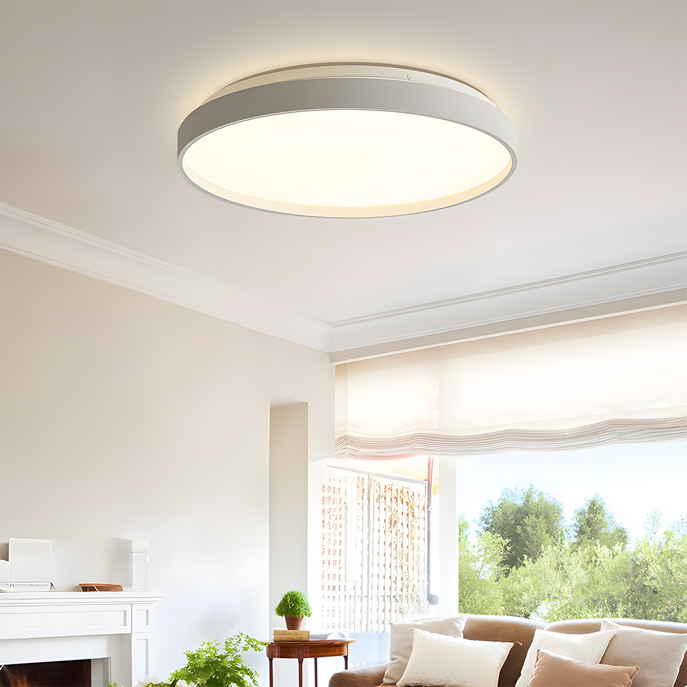 Minimalist Decor Round LED Bedroom Ceiling Lamps