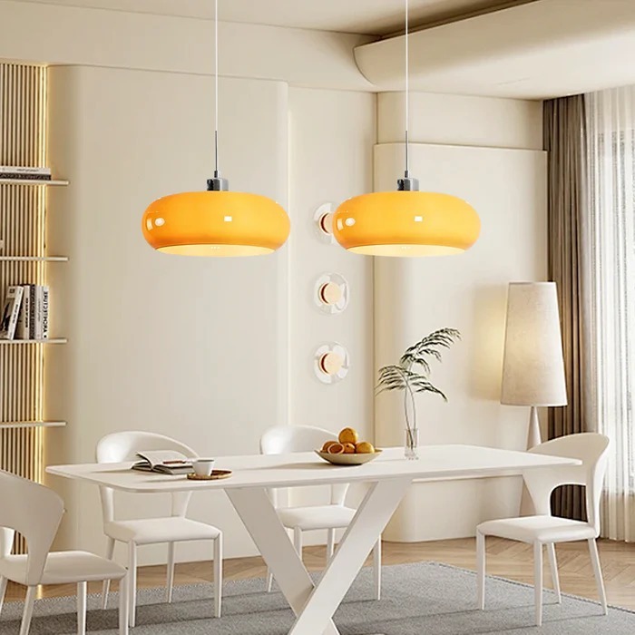 Nordic Art Glass Bauhaus Pendant Light For Living Room
