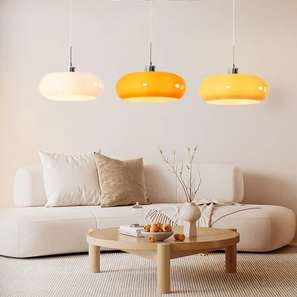Nordic Art Glass Bauhaus Pendant Light For Living Room