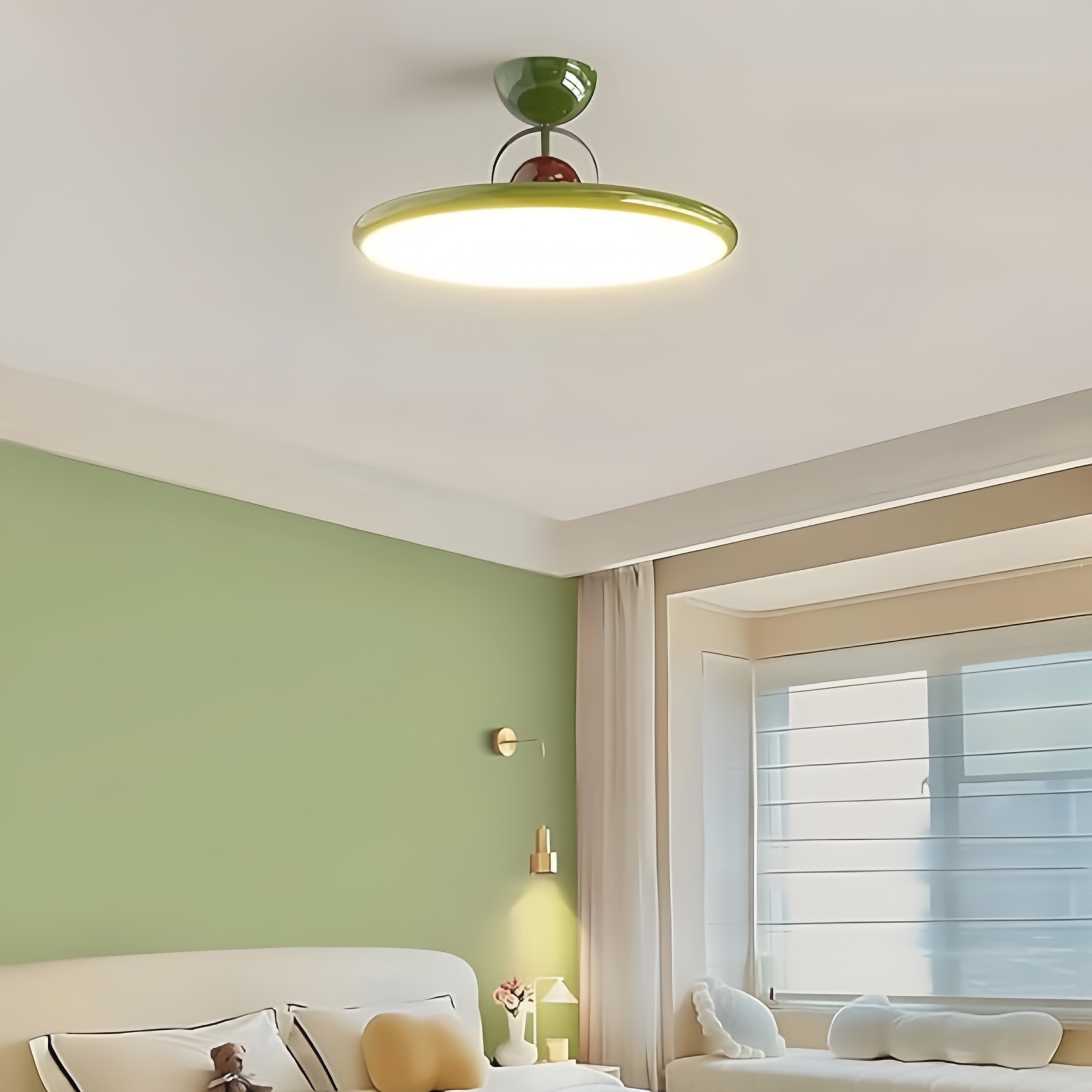 Bauhaus Disc LED Bedroom Ceiling Lights