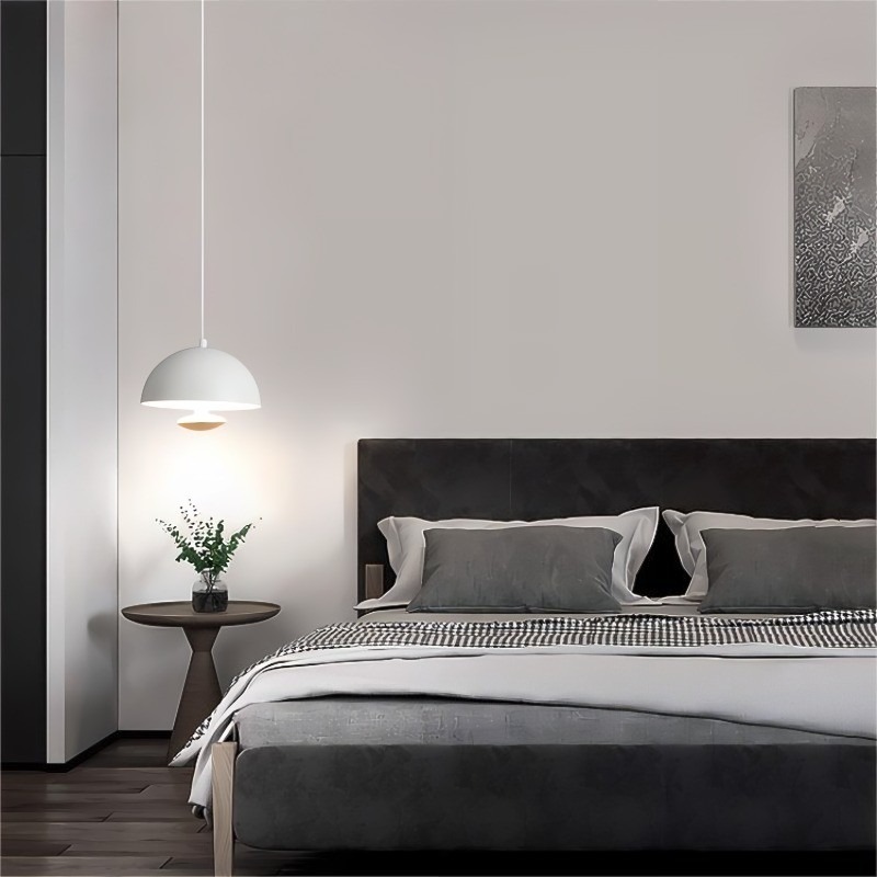 Liftable Hand Sweep Induction Colorful LED Pendant Light