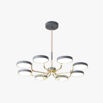 Nordic Iron LED Ceiling Light for Living Room