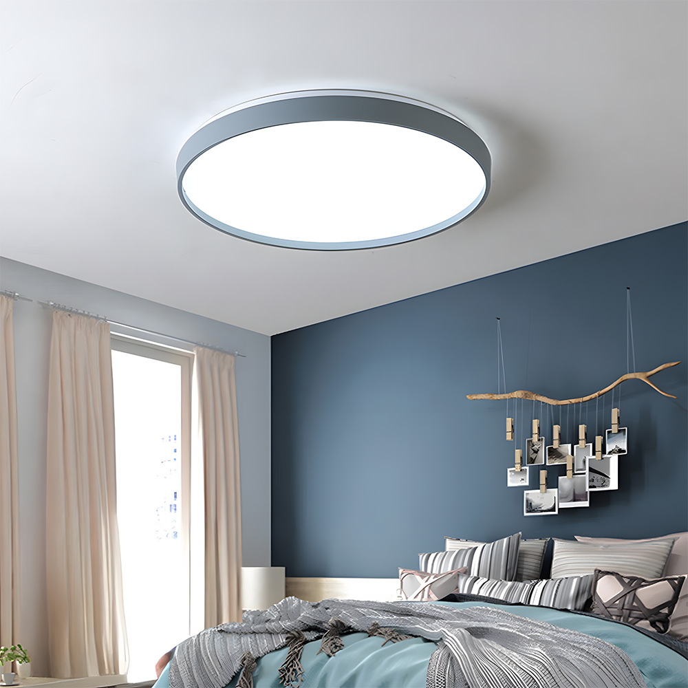 Minimalist Decor Round LED Bedroom Ceiling Lamps