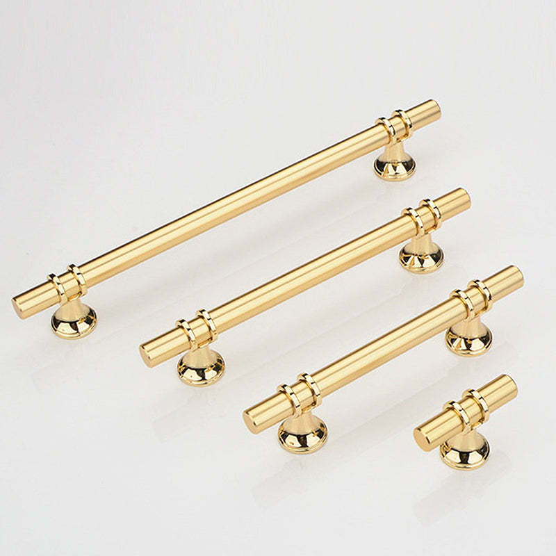 Luxurious Zinc Alloy Europe Style Golden Drawer Pulls and Cabinet Knobs -Homdiy