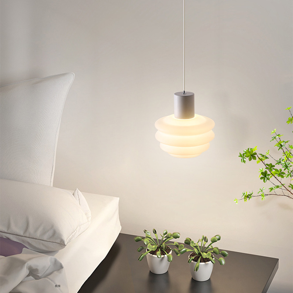 [Copy]Hand Senor Dimming Metal LED Bedroom Pendant Light