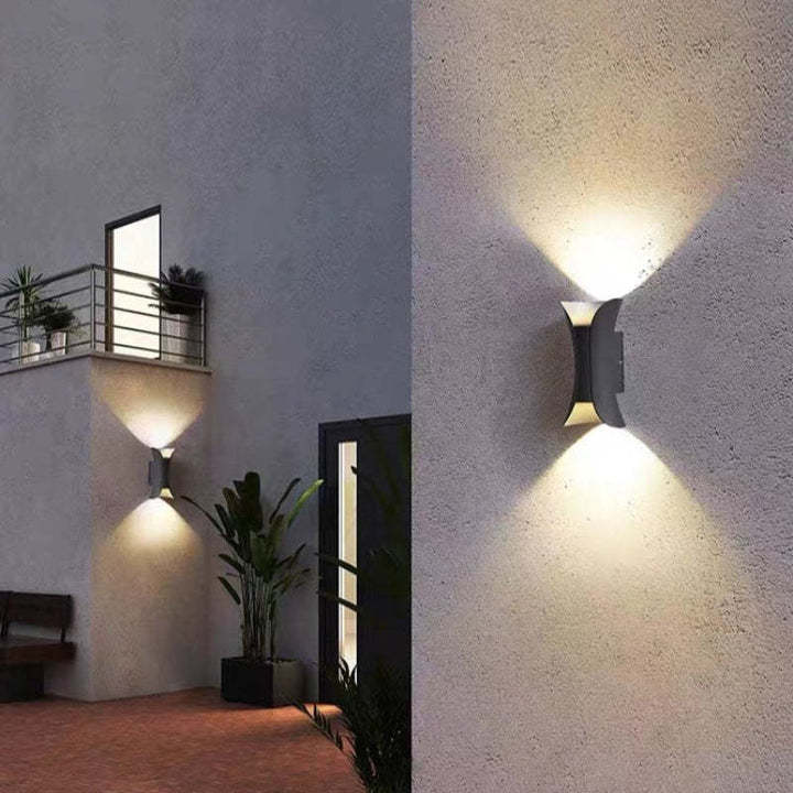 Waterproof Art Decor LED Outdoor Wall Sconce Light