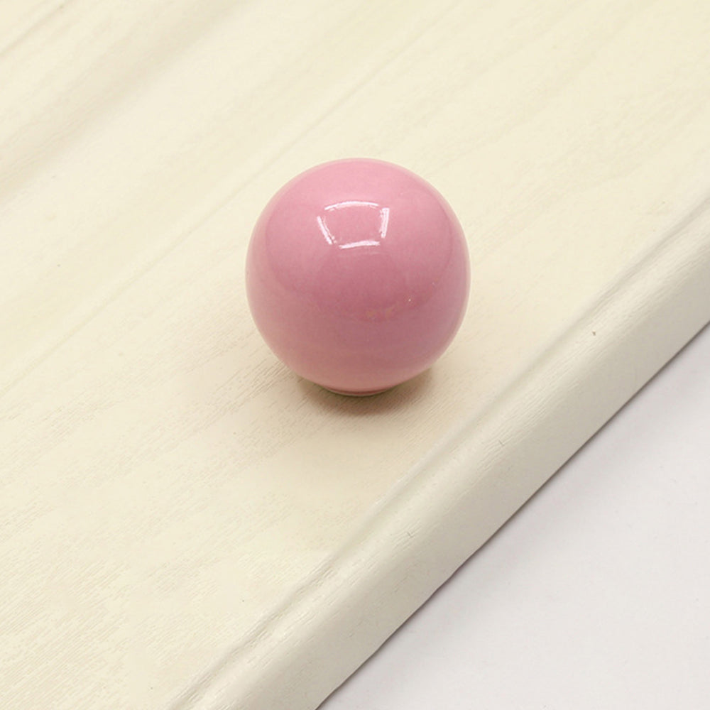 Colorful Ceramic Ball Round Cabinet Knobs