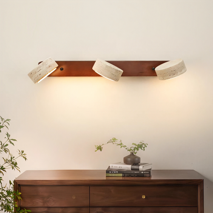Wood Rustic Simple Stylish Vanity Wall Light