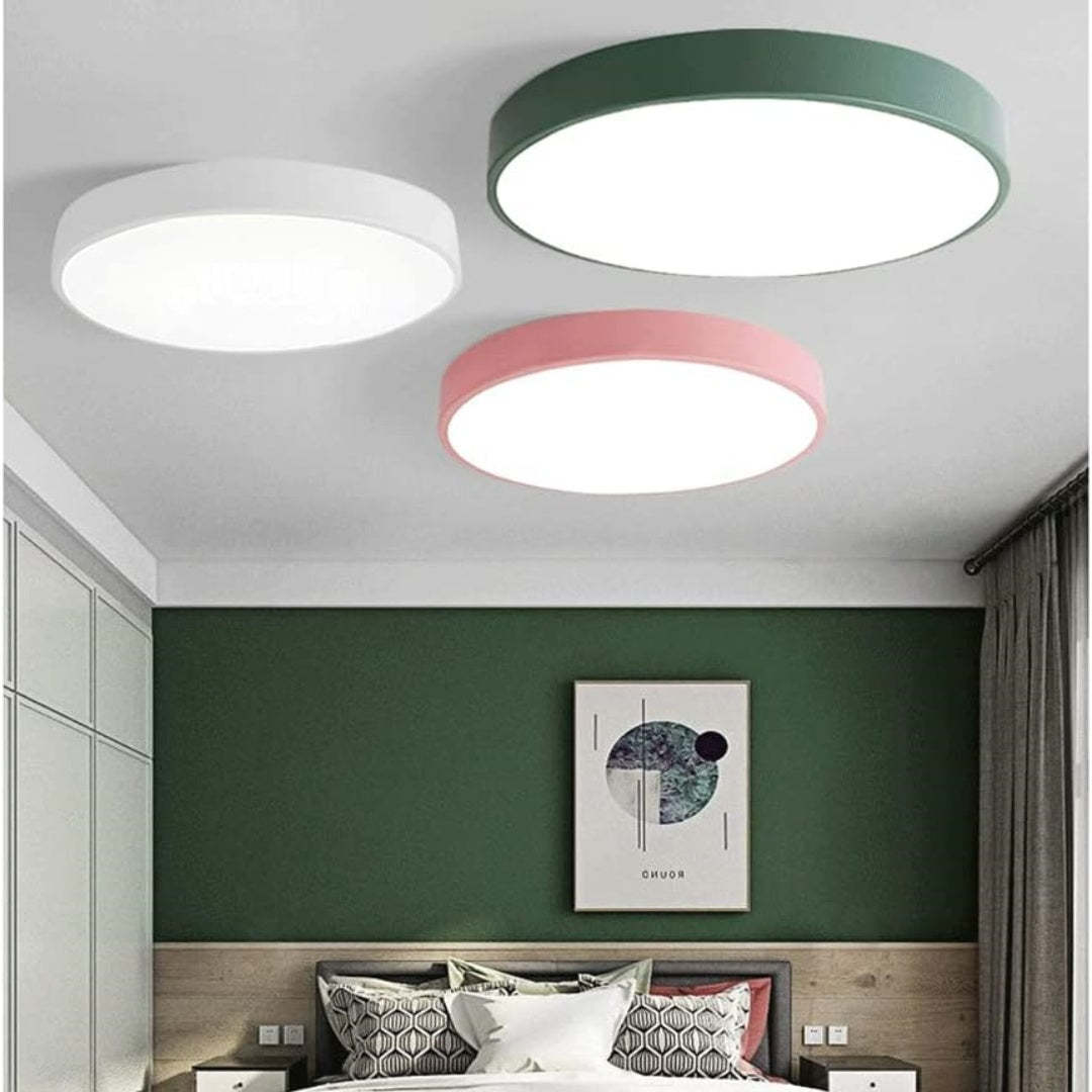 Minimalist LED Colorful Ceiling Lights For Living Room