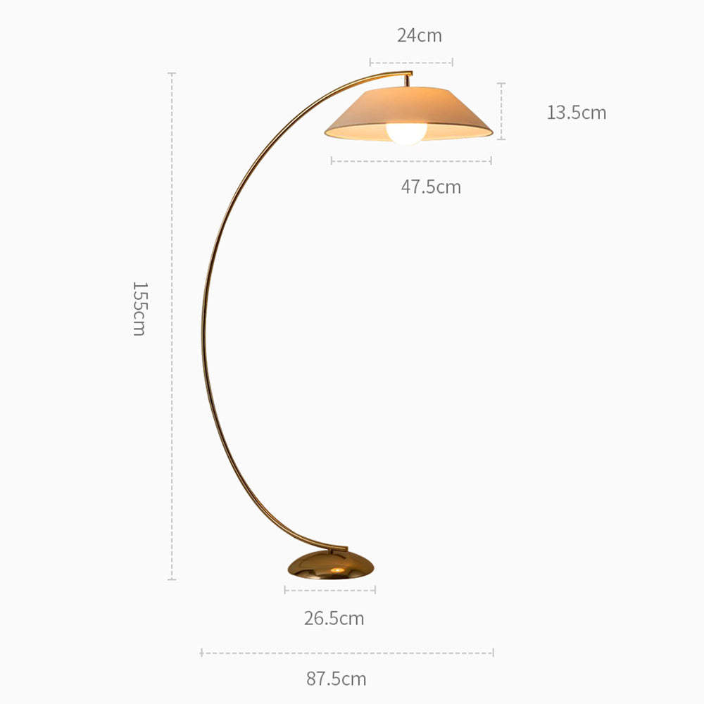 Mid-Century Fishing Shape Floor Lamp -Homdiy