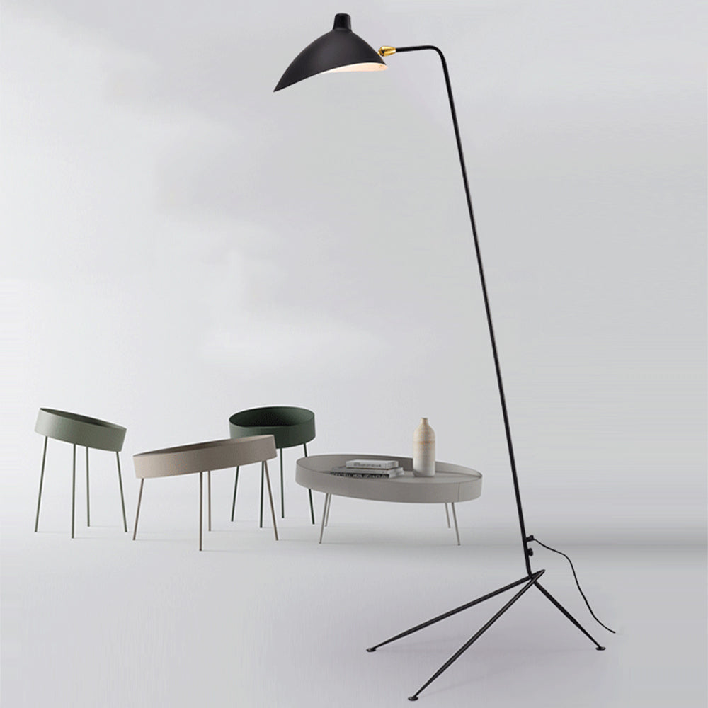 Single Light Duckbill Floor Lamp with Tripod -Homdiy