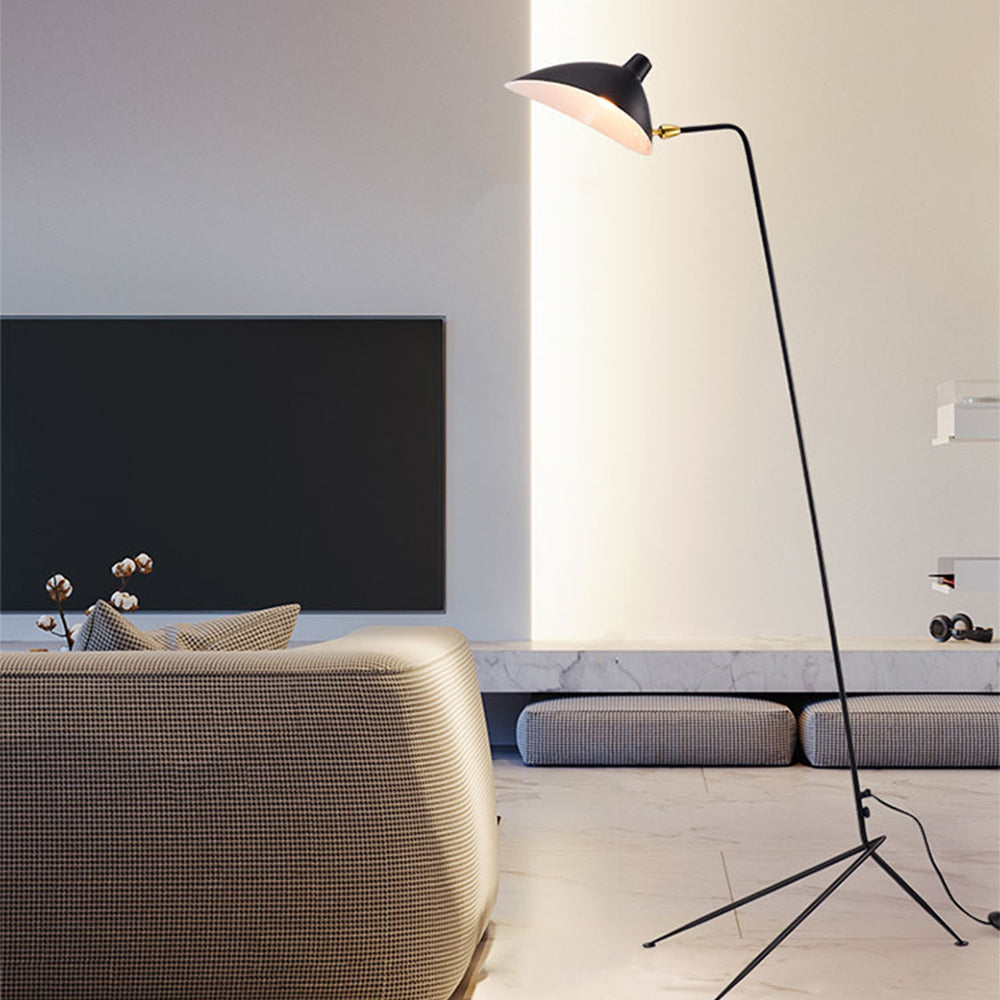 Single Light Duckbill Floor Lamp with Tripod -Homdiy