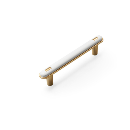 Elegant Luxury French Style White Drawer Pulls Hardware