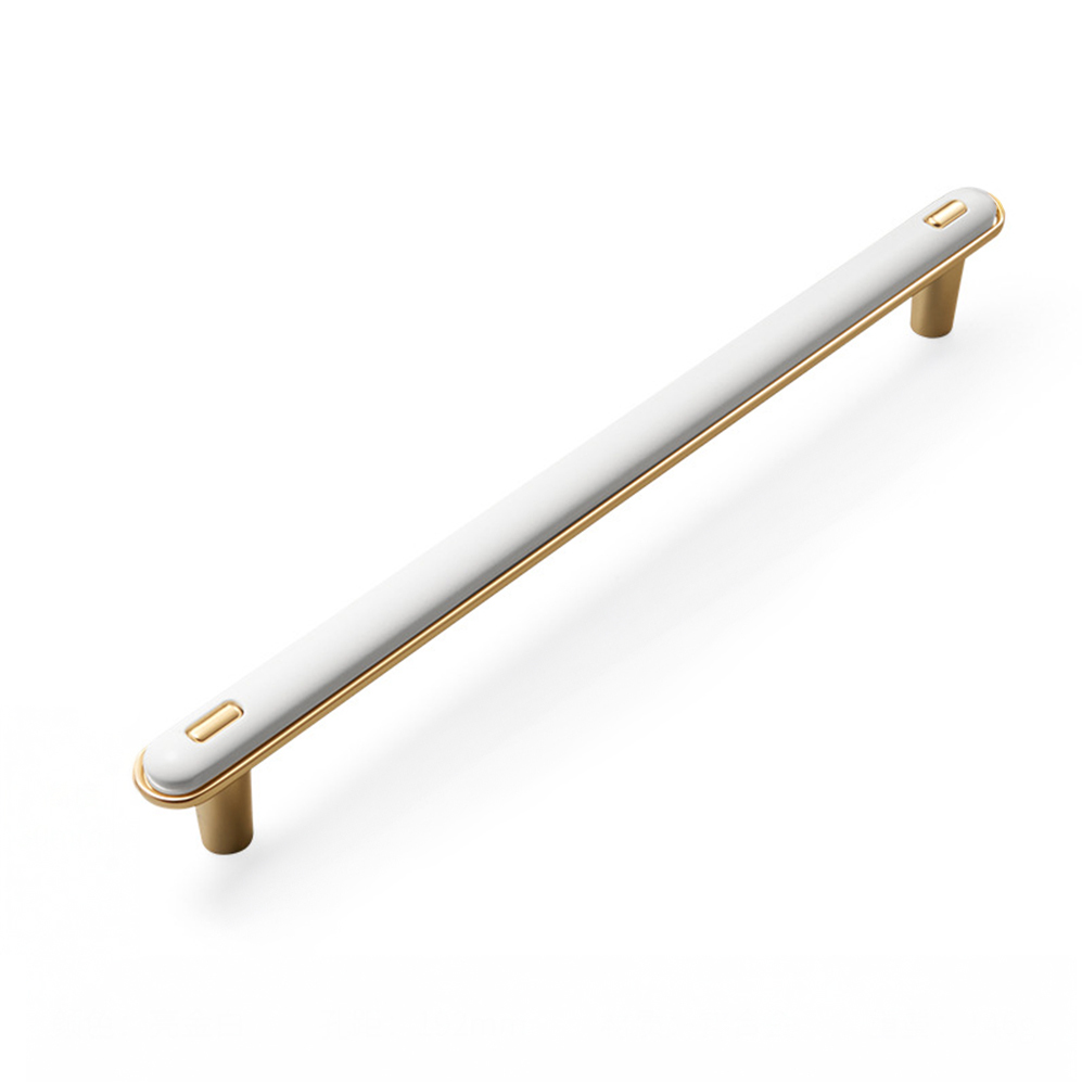 Elegant Luxury French Style White Drawer Pulls Hardware
