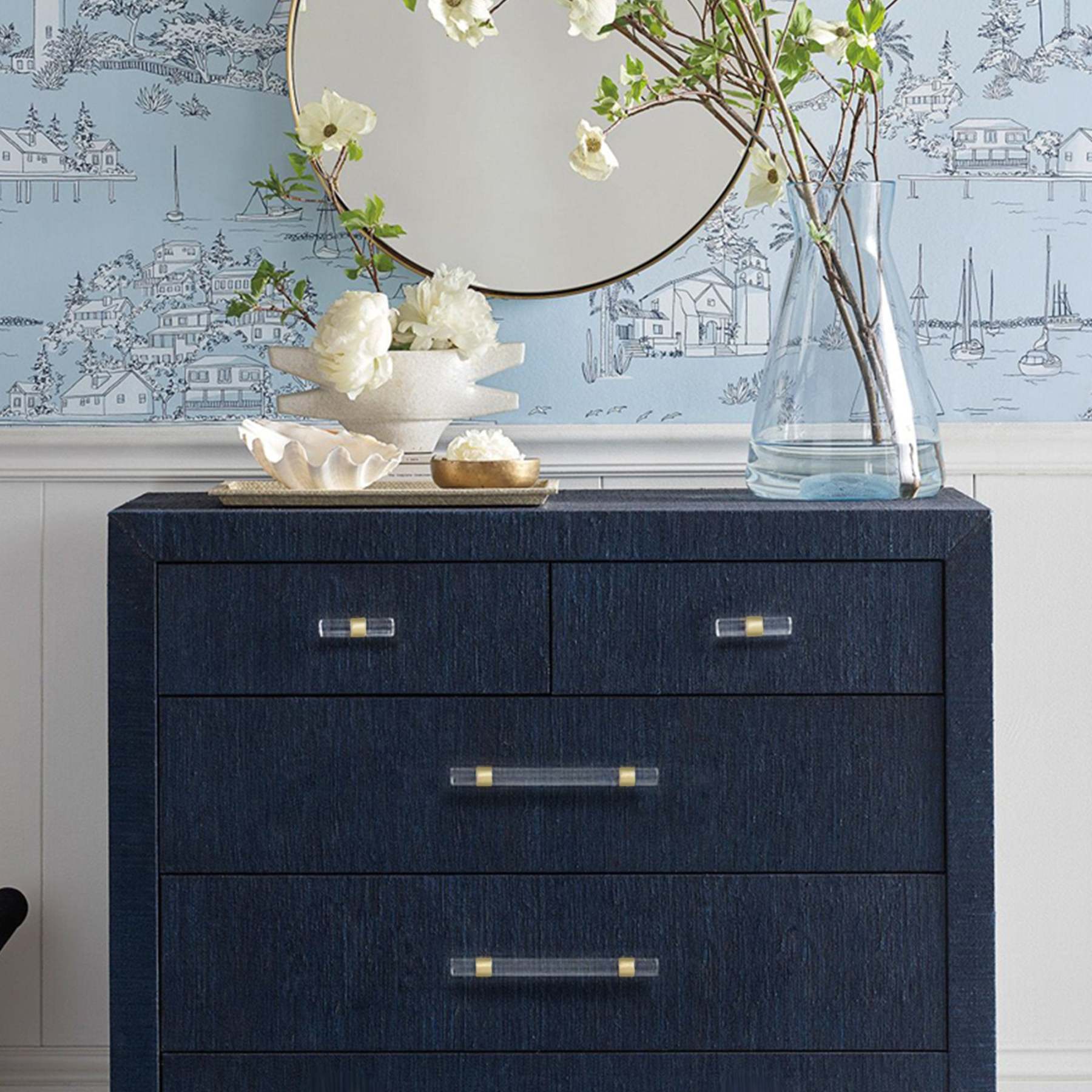 Clear Acrylic Cabinet Pulls Crystal Drawer Knob Pull Dresser Handles -Homdiy