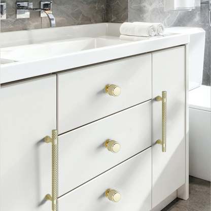 Shiny Modern Zinc Alloy Titanium Gold Black Door Handles