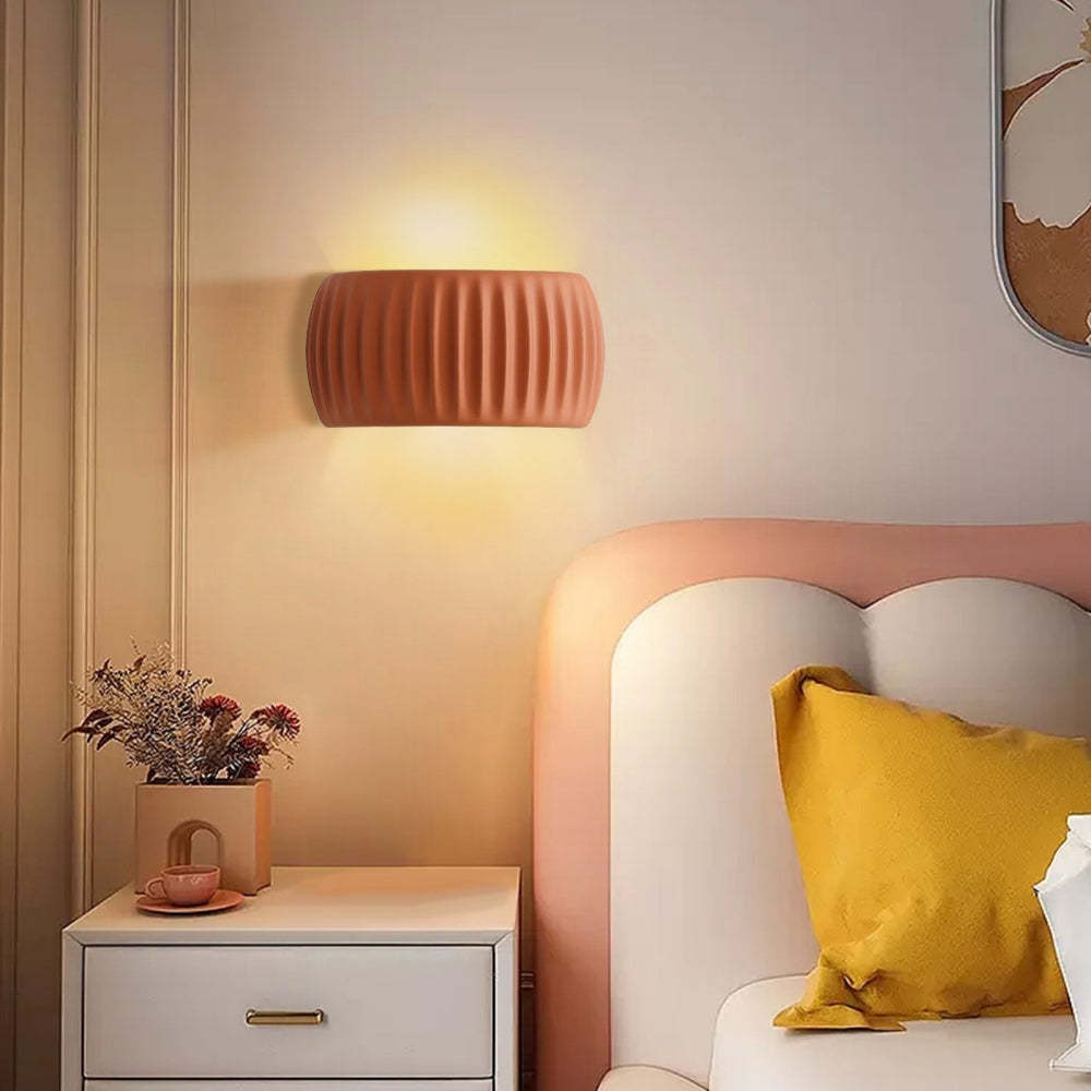 French Macaroon Cream Minimalist Wall Light -Homdiy