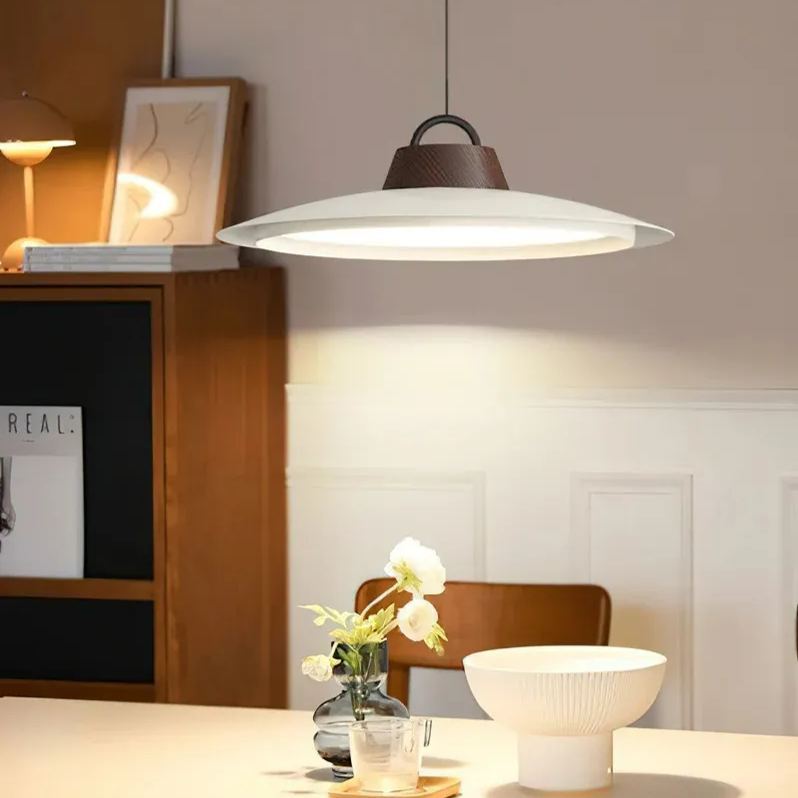 Minimalism Acrylic LED White Pendant Light For Dining Room