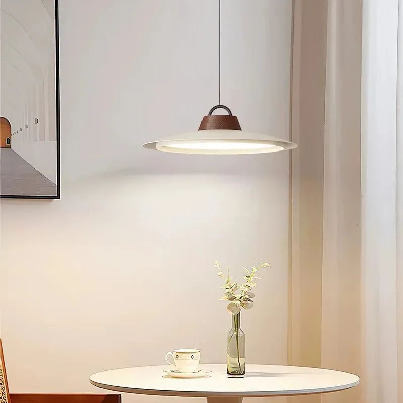 Minimalism Acrylic LED White Pendant Light For Dining Room