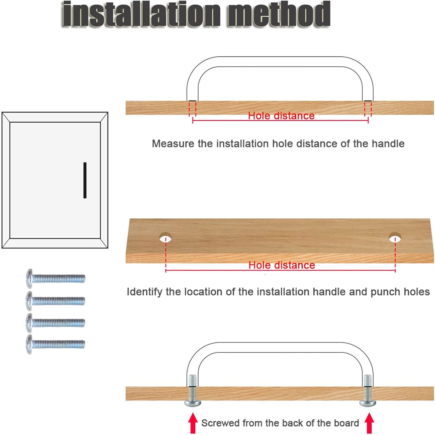 Modern Long Texture Brown Gray Cupboard Cabinet Pulls Handles