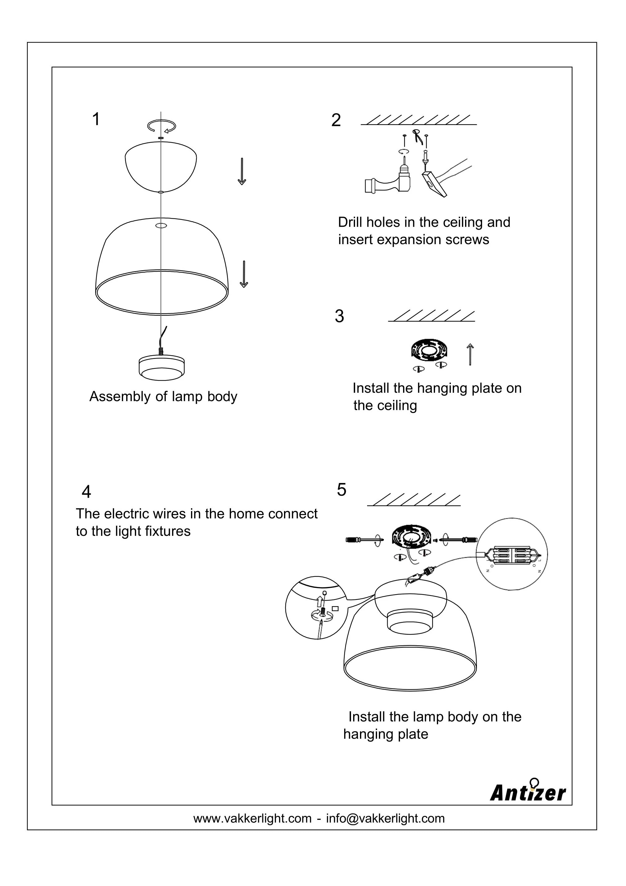 Nordic Designer Creative Personality Medieval Glass Ceiling Lamp