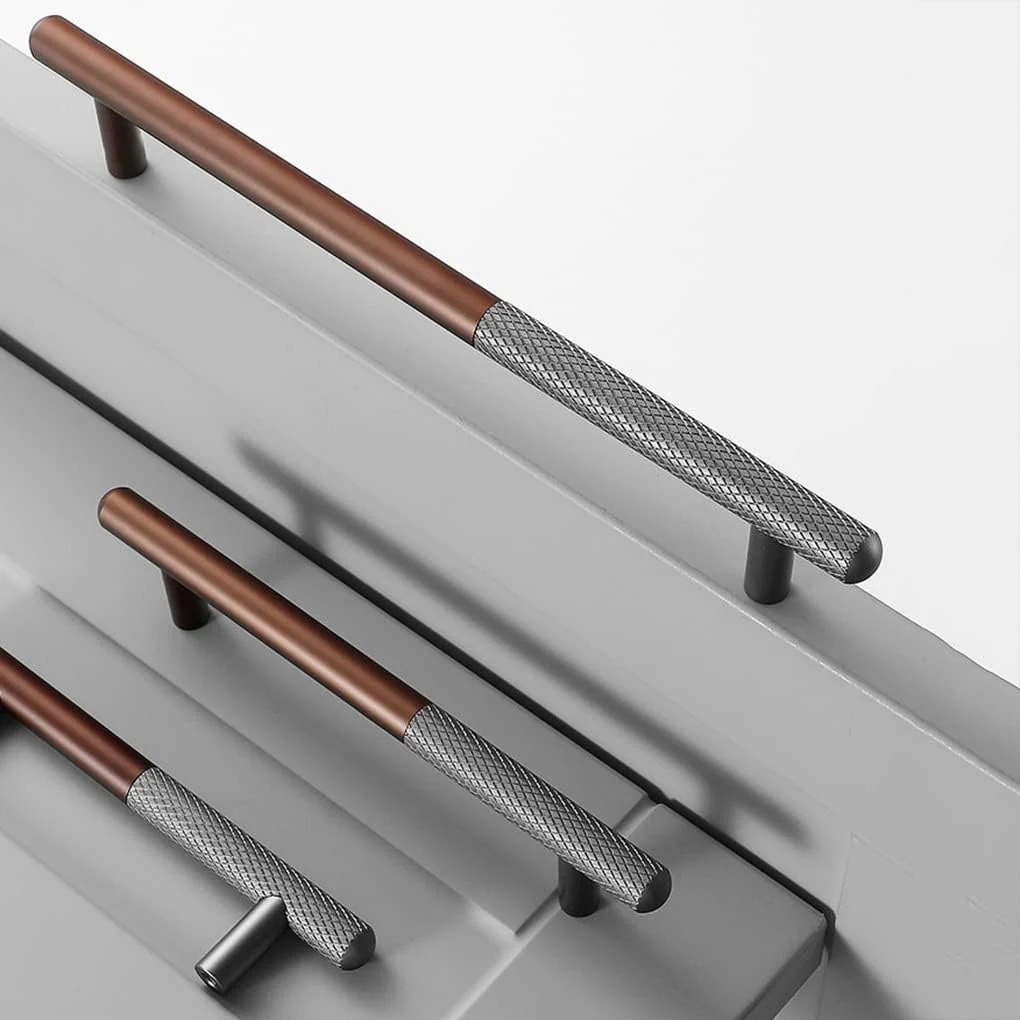 Two Tone Cabinet Handle Drawer Pulls Wardrobe Pull Dresser Hardware