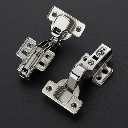 Soft Close Cabinet Hinges European Detachable Hinges Suitable For Kitchen Cabinets Door Pure Brass Damping