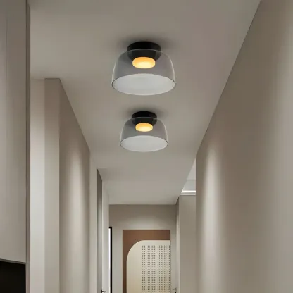 Nordic Designer Creative Personality Medieval Glass Ceiling Lamp